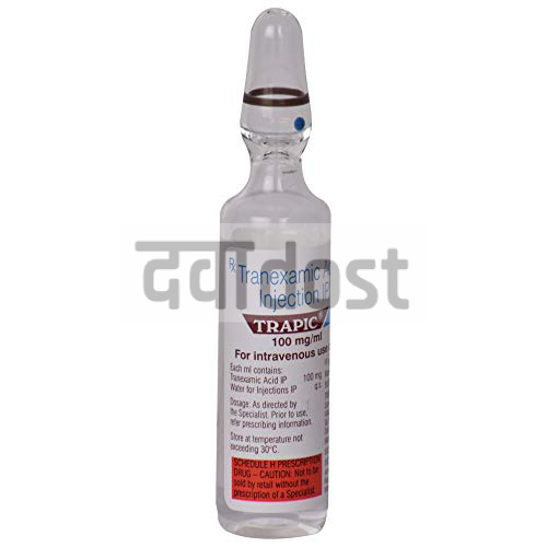 Trapic 500mg Injection Upto 9.33 Off Injection