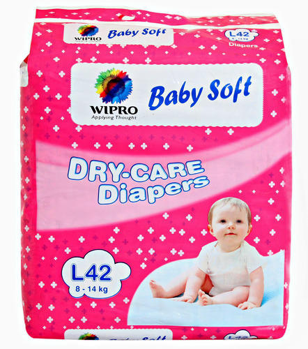 WIPRO DRY CARE DIAPERS L 42S
