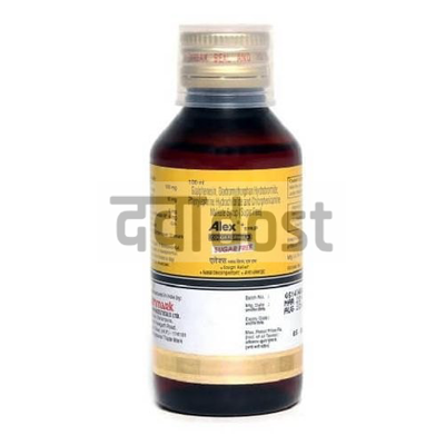Alex Syrup Sugar Free 100ml Upto 9 30% Off DawaaDost Alex Syrup Sugar Free 100ml Upto 9 30% Off DawaaDost