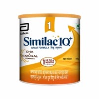 Similac Iq+ Baby Food Stage 1 Infant Formula Dha + Natural Vitamin E Up To 6 Months Tin Of 400 G