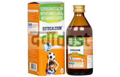 Ostocalcium B12 syrup Banana Flavour 200ml