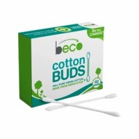 Beco Cotton Buds With Paper Stick - 30 Sticks (60 Swabs )