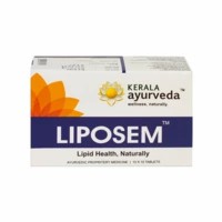 Kerala Ayurveda Liposem Plus Cholestrol Control Tablets Box Of 100 's