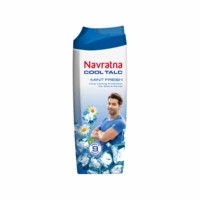 Navratna Mint Fresh Cool Talc Bottle Of 400 G