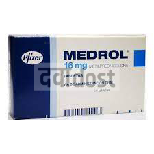 Medrol 16mg Tablet 14s