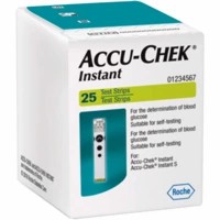 Accu Chek Instant Blood Glucose Test Strip 25
