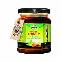 Zandu Pure Honey Cinnamon Green Tea & Lemon Health Food Jar Of 250 G - OUT OF STOCK