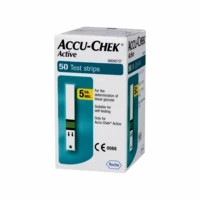 Accu-chek Active Glucometer Test Strips Box Of 50
