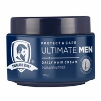 The Beard Story Protect & Care Ultimate Men , Daily Hair Cream - 100 Gm