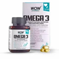 Wow Life Science Omega 3 Capsules Bottle Of 60