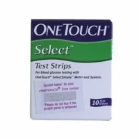 One Touch Select  Glucometer Test Strips  Box Of 10