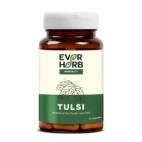 Everherb Tulsi - Immunity Booster Capsules - Fights Against Infection - Bottle Of 60