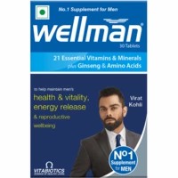 Wellman Health Supplement Tablets Box Of 30
