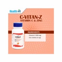 Healthvit C-vitan-z Multivitamin Tablets Bottle Of 60
