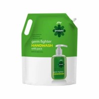 Godrej Protekt Germ Fighter Handwash Refill - Neem & Aloe Vera - 1.5l