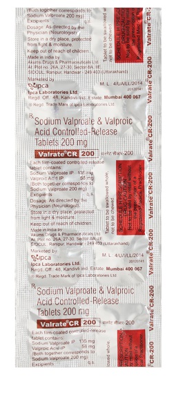 VALRATE-CR 200MG 10TAB