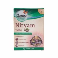 Zandu Nityam Ayurvedic Vati Constipation Tablets Box Of 10 's