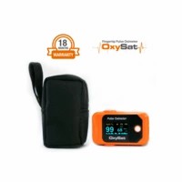 Oxysat - Finger Tip Pulse Oximeter With 2 Batteries, 18 Months Warranty