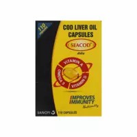 Seacod 110 Cod Liver Oil Capsules Bottle Of 110