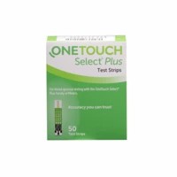 One Touch Select Plus Glucometer Test Strips Box Of 50
