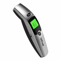 Dr Trust ( Usa ) Forehead Digital Infrared Thermometer For Babies And Adults With Color Coded Fever Guidance