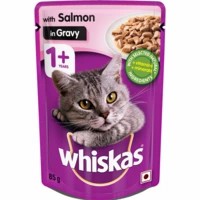 Whiskas Adult Cat Gravysalmon 85 Gm Pouch