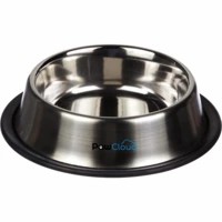 Pawcloud Petwag Durable Stainless Steel Dog Bowl Anti Skid Dog Feeding Bowl For Small & Toy Breed Dog Small