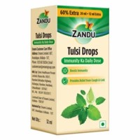 Zandu Tulsi Drops Immunity Boosting- 32ml (20ml + 12 Ml Free)