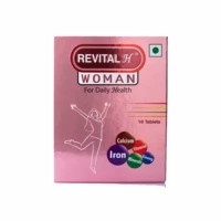 Revital H Woman Health Supplement Tablets Strip Of 10