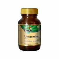 Zandu Ashwagandha Ayurvedic Veg Capsules Bottle Of 60