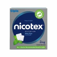 Nicotex 2mg Mint Plus Gums Sugar Free Strip Of 9