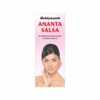 Baidyanath Ananta Salsa  Blood Purifier  Bottle Of 450 Ml
