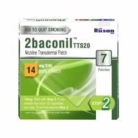 2baconil - 14mg Step 2 Nicotine Patch Wrap Of 7 's