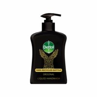 Dettol Original Germ Protection Liquid Handwash 100% Recycled Black Bottle - 200ml