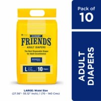 Friends Adult Diapers Economy Large 10's
