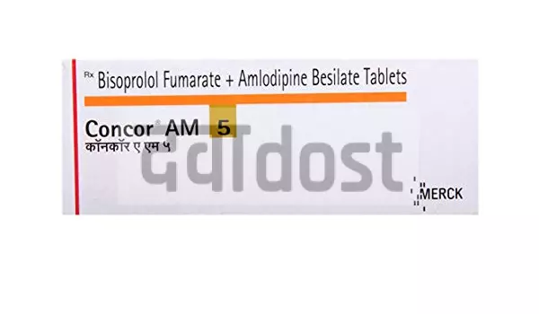 Concor AM 5mg/2.5mg Tablet 10s