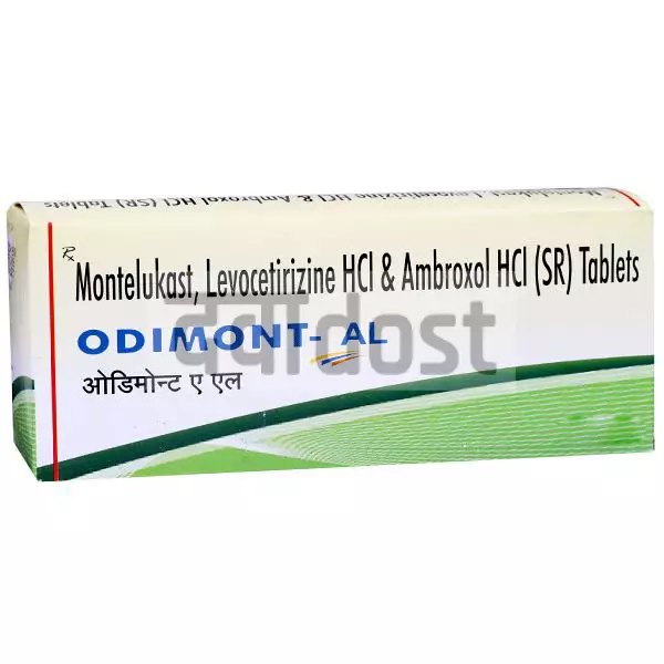 Odimont-AL 75mg/5mg/10mg Tablet 10s