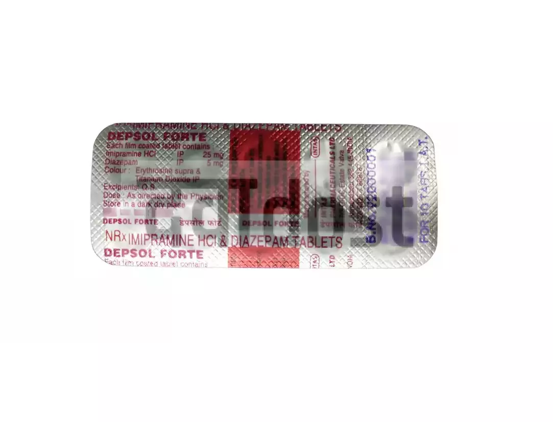Depsol Forte 5 mg/25 mg Tablet