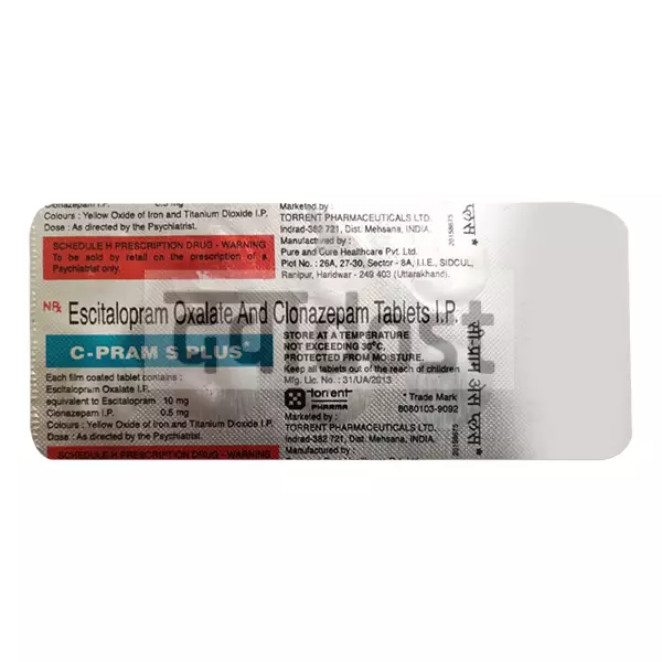 C Pram S Plus 0.5 mg/10 mg Tablet