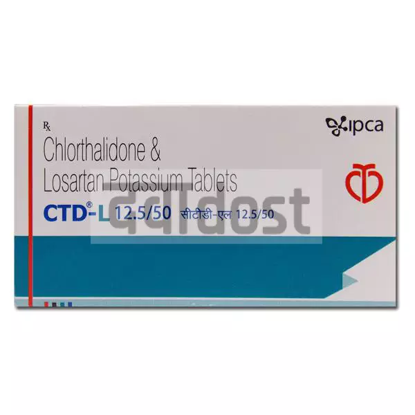 CTD-L 12.5/50 Tablet