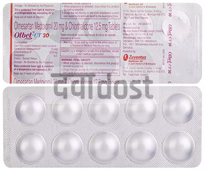 Olbet-CT 20 Tablet