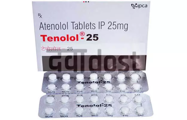Tenolol 25 Tablet 14s