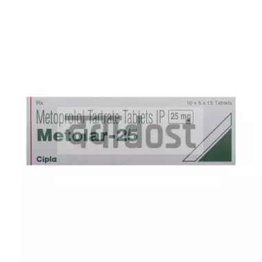 Metolar 25 Tablet