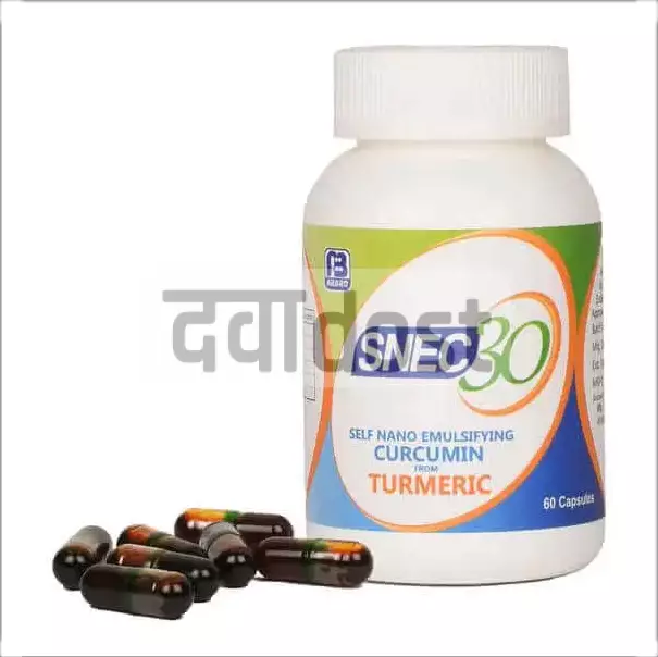 Snec 30 Liquid Turmeric Curcumin Capsule 60s