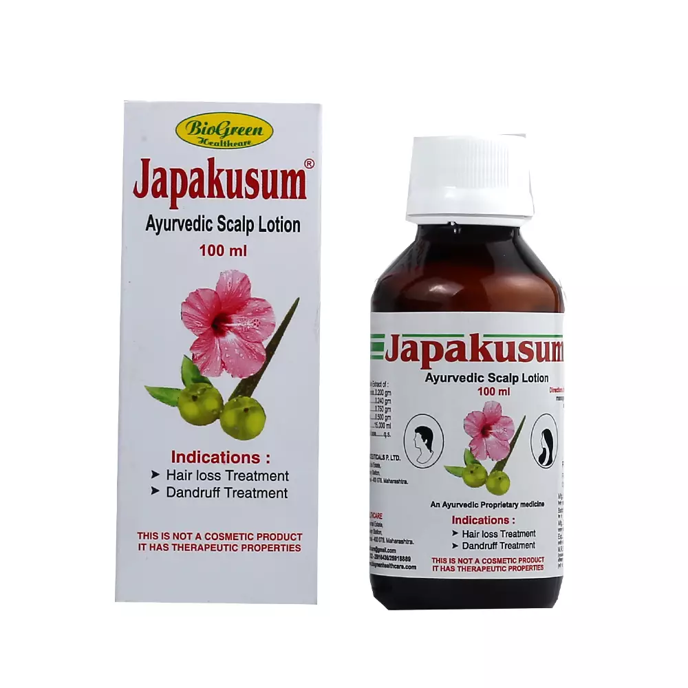 Buy JAPAKUSUM LTN 100ML Online, View Uses, Review, Price, Composition |  SecondMedic