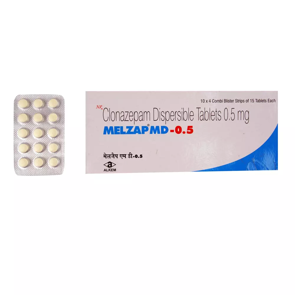 MELZAP-MD 0.5MG 15TAB