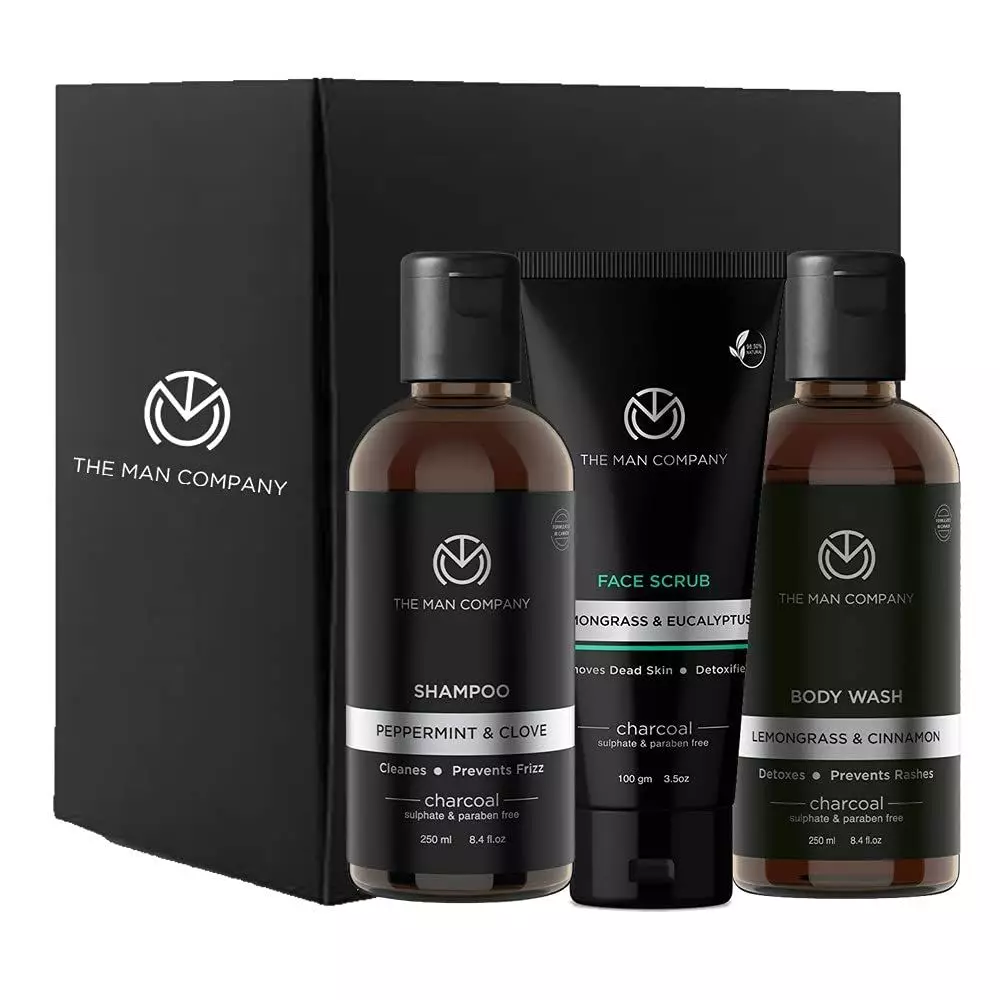 THE MAN CHAR CLEAN TRIO GIFT KIT FOR MEN 1PC