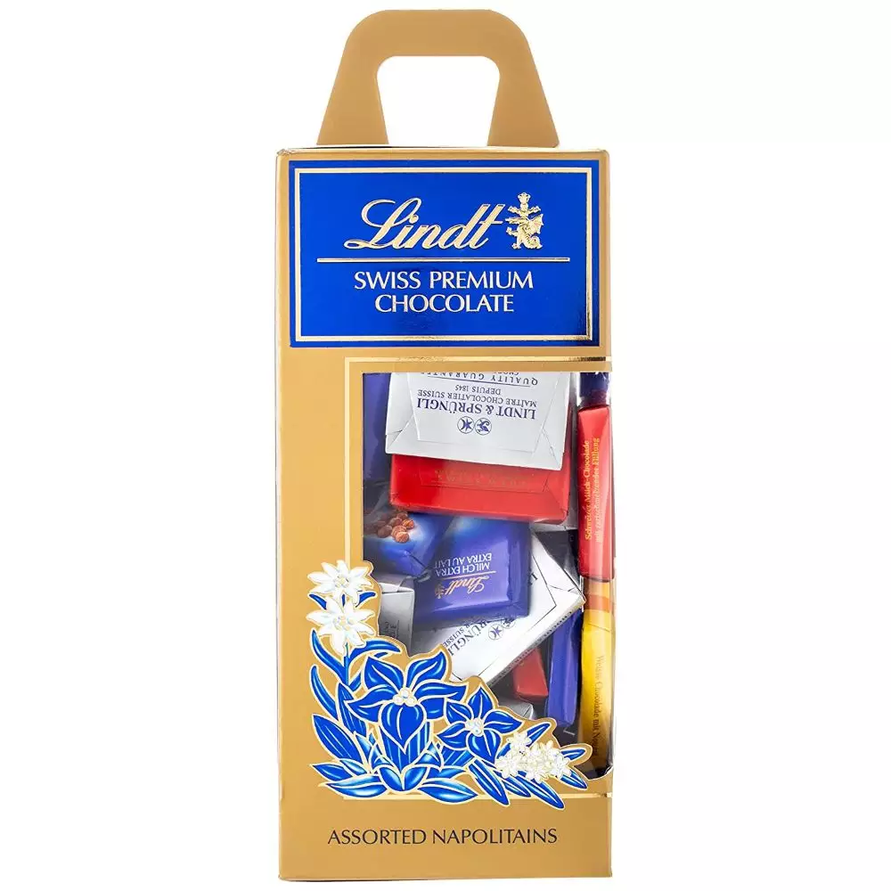 LINDT CHOC NAPOLITAINS ASSORTED 350GM