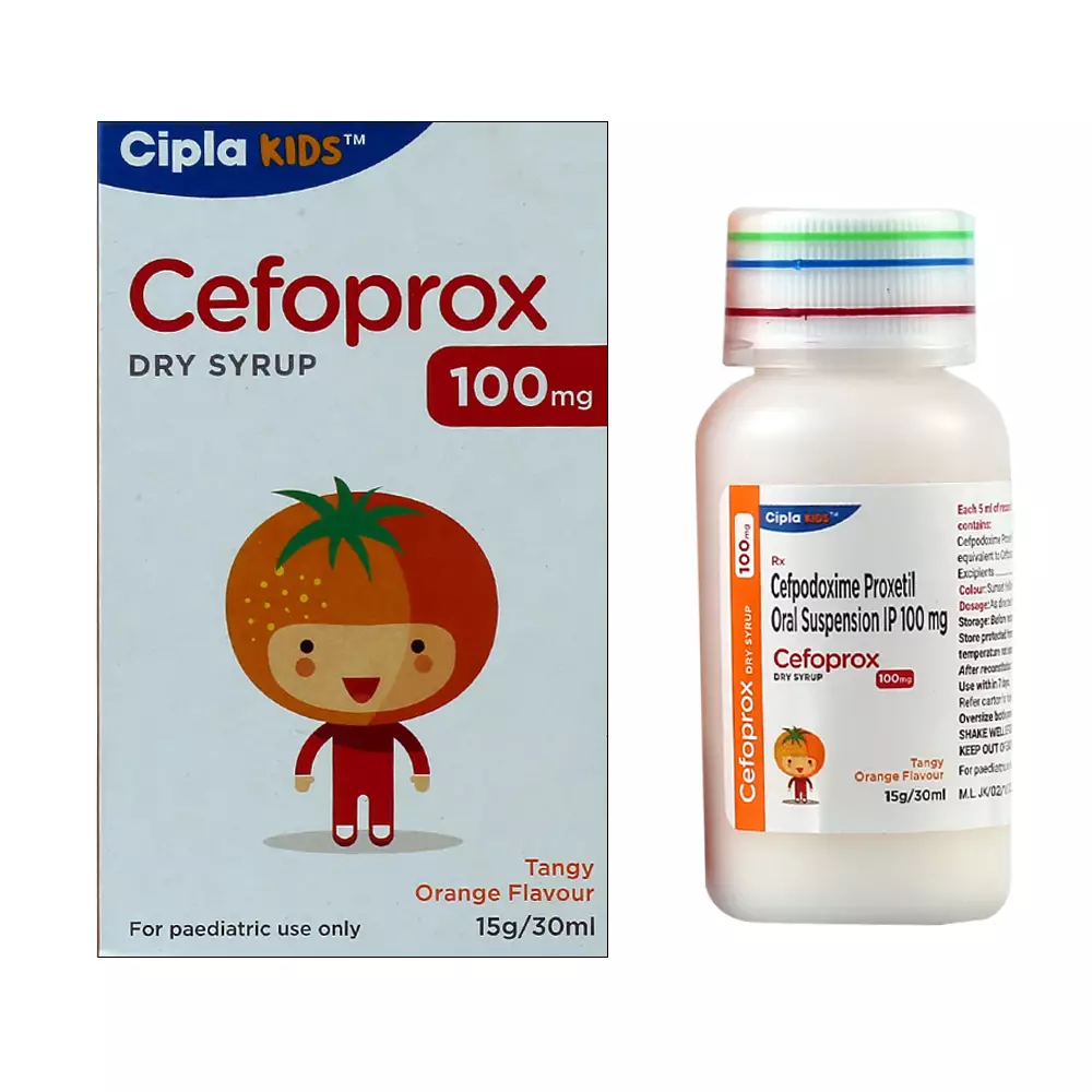 CEFOPROX 100MG SYP 30ML
