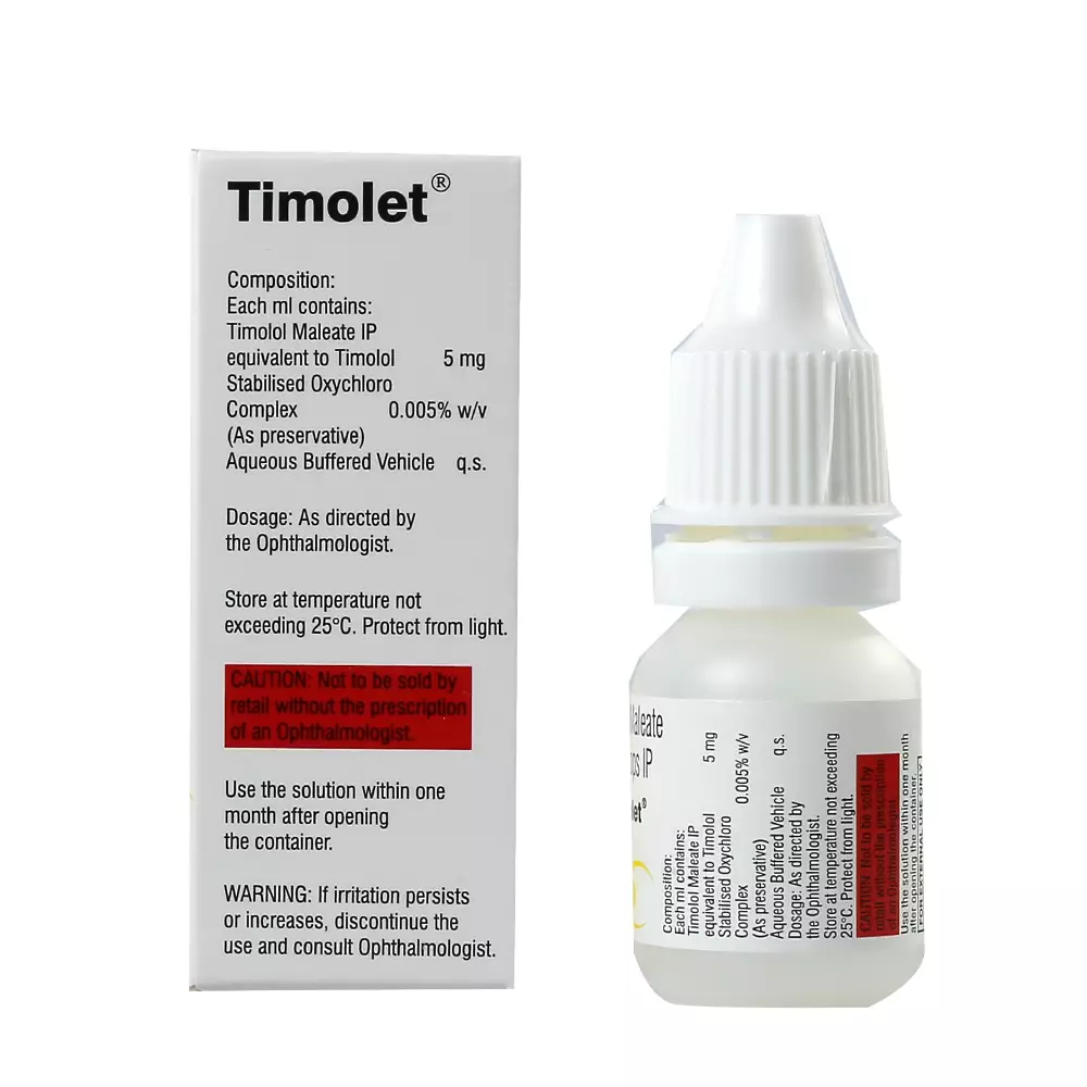 TIMOLET 0.5% E/DROP 5ML